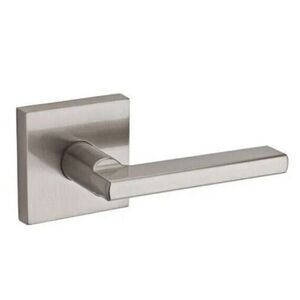 Kwikset Halifax Square Satin Nickel Hall/Closet Passage Lever, New